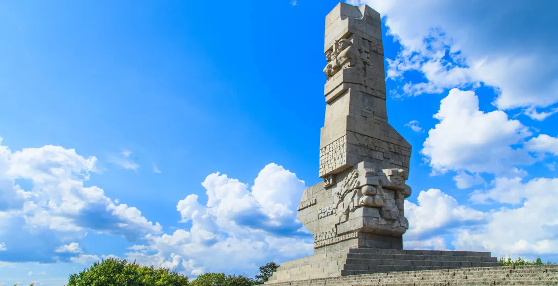 Westerplatte-Denkmal in Danzig, Polen