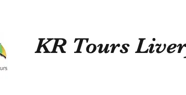 Logo KR Tours Liverpool: Wycieczki z przewodnikiem po hiszpańsku i angielsku.
