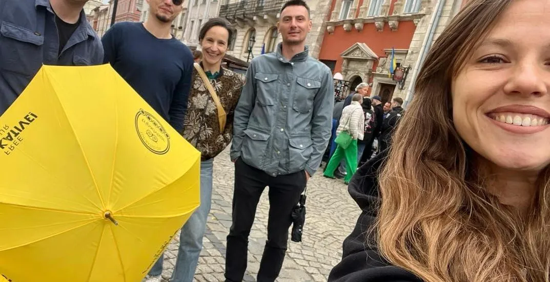 Lviv Market Square, the centre of the UNESCO Site.