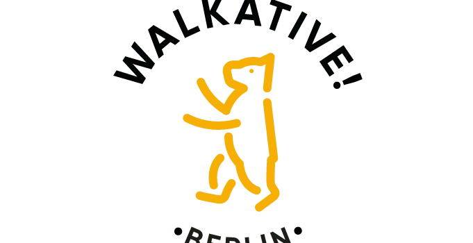Logo Walkative Berlin dla pieszych wycieczek.