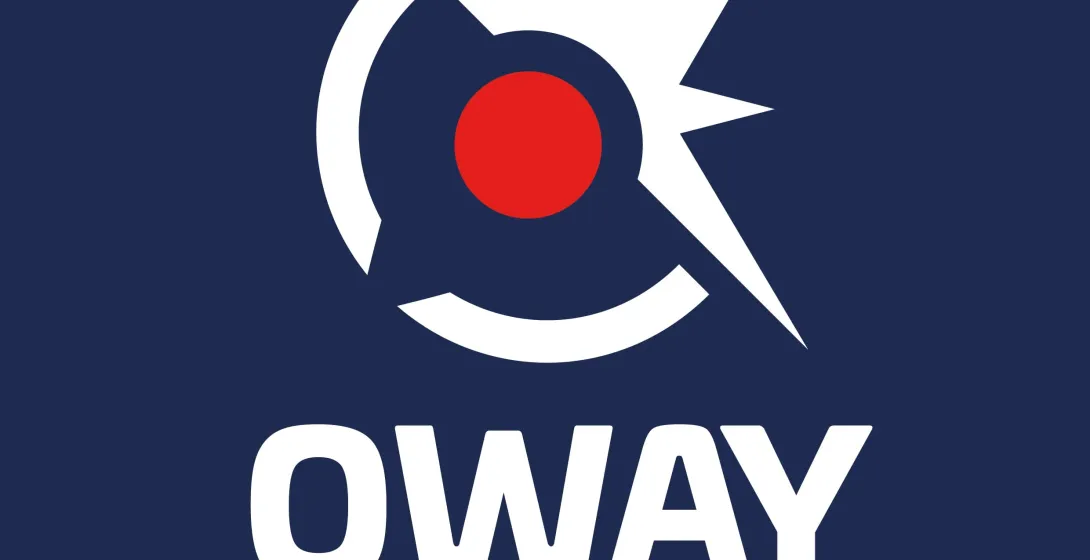 Logo Oway Tours: projekt kompasu.
