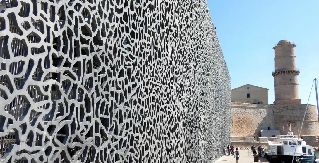 Museo MuCEM en Marsella, Francia