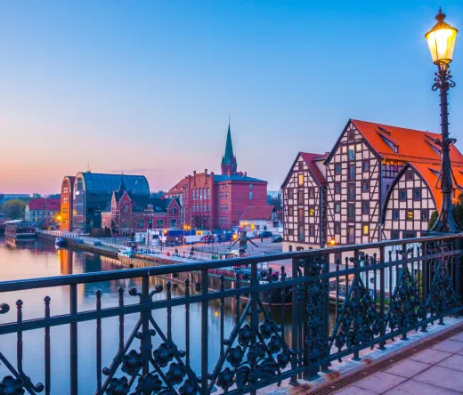 Bienvenido a Bydgoszcz Visita guiada a pie por el casco antiguo