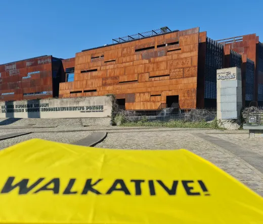 Visita guiada al Centro Europeo de Solidaridad en Gdansk, Polonia.