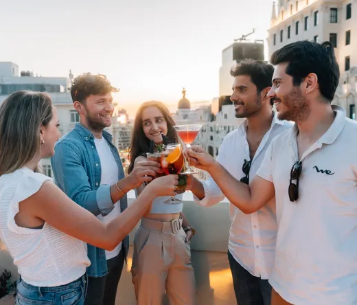 Madrid Tapas- und Weintour mit Rooftop-Blick