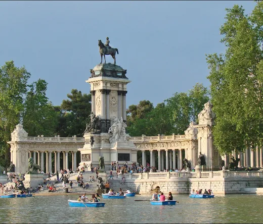 El Real Parque del Retiro, el oasis verde de Madrid