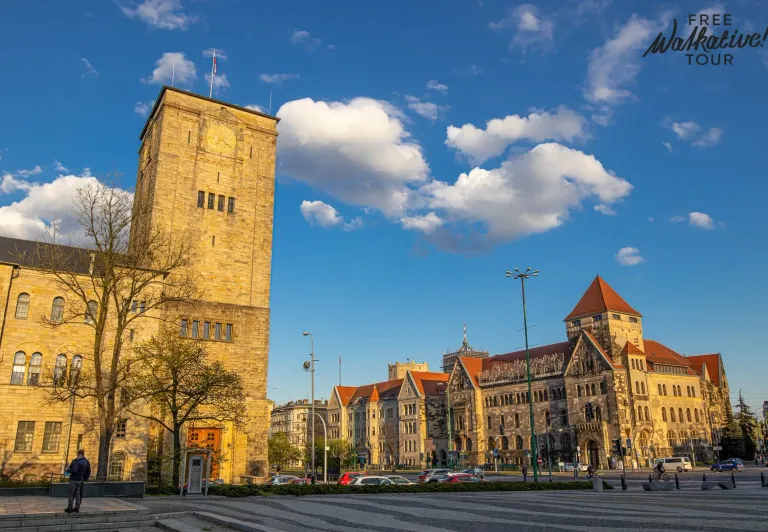 Entdecken Sie die beeindruckende Architektur von Wrocław auf einer kostenlosen Walkative!-Tour.