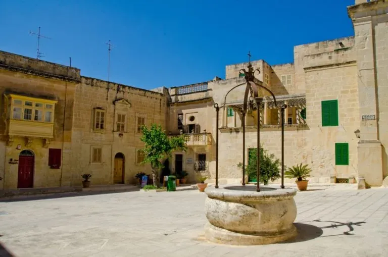 Patio en Mdina, Malta
