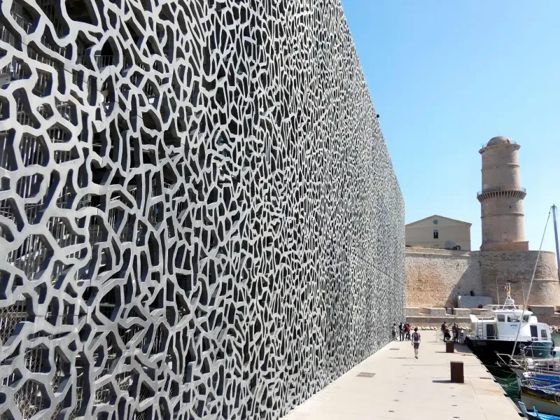 Museo MuCEM en Marsella, Francia