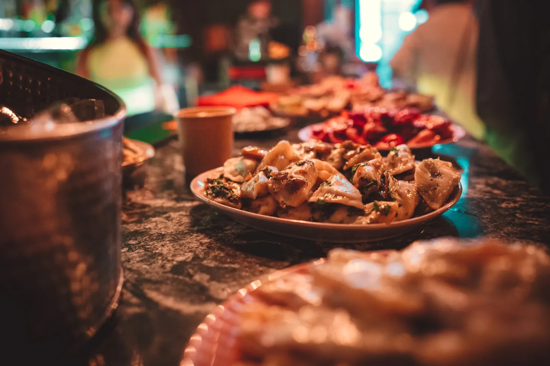 Delicious pierogi at a Krakow Food Tour.
