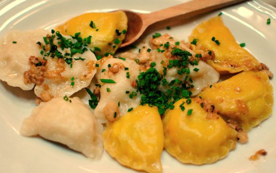 Polish traditional dumplings - pierogi