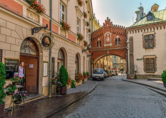 Kraków city centre