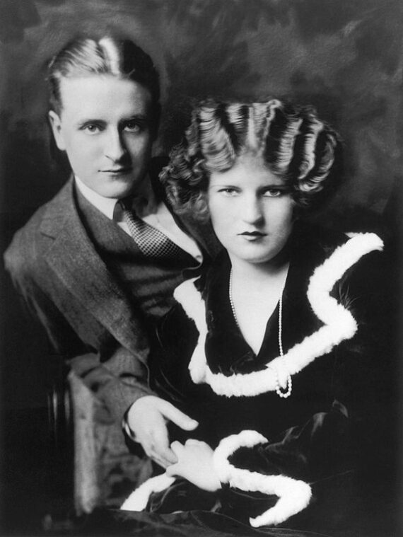 F. Scott & Zelda_Fitzgerald in 1923.